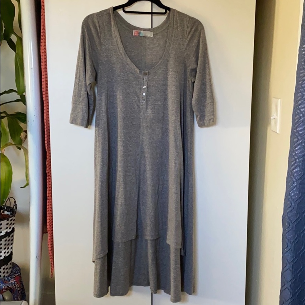 Flowy FP Girly Capri Sleeve Dress